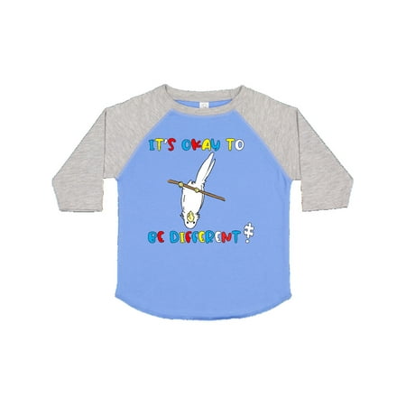 

Inktastic Autism Awareness It s Okay to be Different! Silly Bird Gift Toddler Boy or Toddler Girl T-Shirt