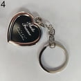 thumbnail image 1 of MesaSe Creative Mini Heart Square Round Oval Insert Photo Frame Rotary Keychain Keyring, 1 of 8