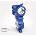 thumbnail image 1 of 360-Degree Rotatable Bicycle Headlight Mount: Sturdy, Durable Front Light Holder for Mountain & Sport Bikes – Easy Installation, Secure Fixation, Compact Design Cycling Accessory (Blue & White), 1 of 6
