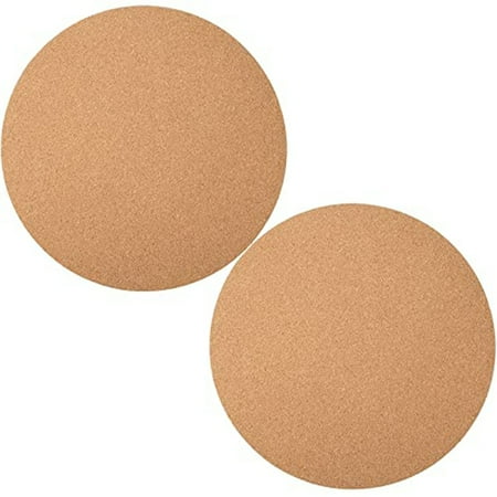 

Cork Coaster Round Cork Mat for Plant Soft Corkboard Mat Absorbent Planter for Kitchen Hot Pads Pots Pans