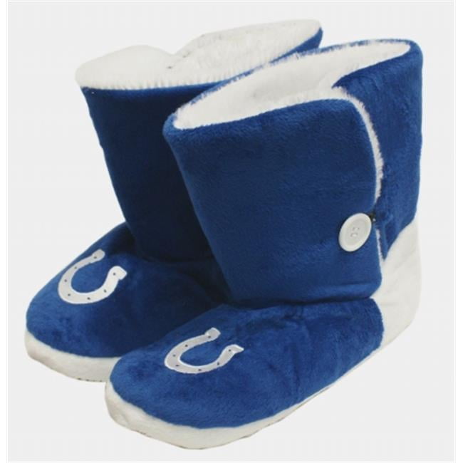 Indianapolis Colts Slippers Womens Boot by Forever Collectibles