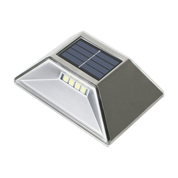 Solar Lights Outdoor Patio Decorative Stair Steps Lights Plastic High Transmittance High Brightness Lights