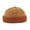 Caramel Color, variant on Unique Distressed Street Landlord Hat for Men, Vintage Fashion Knitted Wool Hat for Women, Autumn and Winter Reversible Trendy Melon Hat
