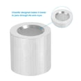 thumbnail image 4 of Unique Bargains 5/16'/8mm Wire Rope Stop Sleeve,Aluminum Crimping Loop Sleeve,Silver, 8 Pack, 4 of 5