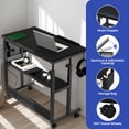 thumbnail image 6 of ModFusion Adjustable Standing Desk, Black, 31.49 in x 15.7 in, 6 of 7