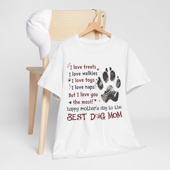 Dog Mom Shirt, Gift for Mom, Grandma, Birthday, Mother's Shirt ID-0420-YGVZ
