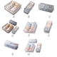 thumbnail image 4 of Wosthever Caja de almacenamiento de ropa interior, cesta organizadora de ropa reutilizable, divisor de cajón plegable, contenedor portátil, ropa interior Type3 NO3 Wosthever HA000351-05B, 4 of 6