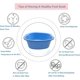 thumbnail image 4 of Tazón de spa para baño de pies grande, lavabo de plástico grueso y resistente para pedicuras, desintoxicación y masaje, perfecto para remojar los pies, las uñas de los pies y los tobillos, 4 of 5
