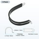 thumbnail image 3 of Uxcell 6 Paquete de Abrazaderas de Cable 55 mm Acero Inoxidable 304 Goma Forma R para Tubo, 3 of 7