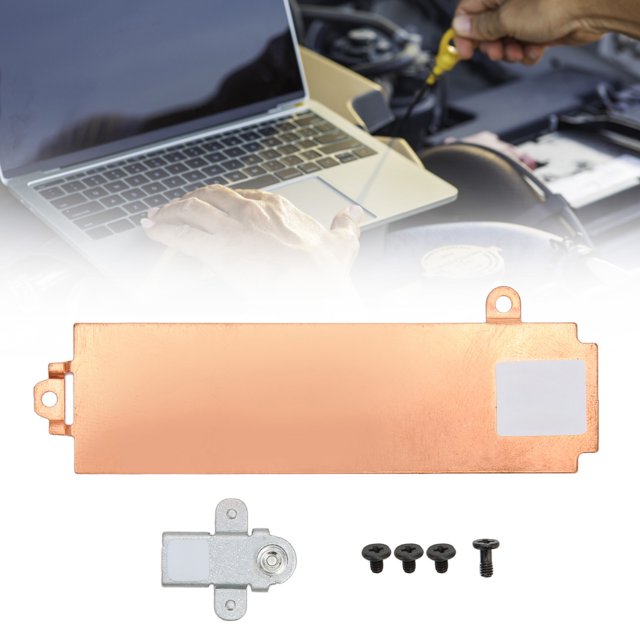 Cubierta de Disipador Térmico SSD de Aleació de Aluminio, Práctica Práctica de Larga Duración M.2 2280 SSD Cubierta Térmica Con Soporte para G15 PARA 5510 PARA 5511