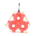 thumbnail image 2 of El soporte de camisetas de pelota de golf contiene 3 bolas de golf bolas de transporte de golf portátiles con clip de carreta para accesorios de golf Rosa, 2 of 8