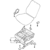 Genuine OE Mitsubishi Track End Cover - MB774358