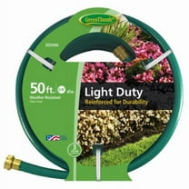 Green Thumb GTR5850 50' Foot x 5/8" Inch Light Duty Nylon Reinforced Garden Hose - Quantity of 3