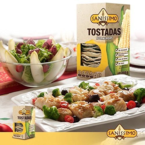 Sanissimo Oven Baked Corn Tostadas