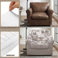 thumbnail image 6 of Chririnla Tree Branches Design Couch Cover for Living Room, 2 Pcs Armchair Sofa Cover Spandex Chair Couch Cover Non-Slip for Cats, 6 of 8
