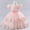 28-Pink, variant on YWDJ Girls Princess Dresses Belle Toddler Girls Girls Childrens Short Sleeve Lace Bow Mesh Dress Gauze Dress Princess Dress Gray 1T