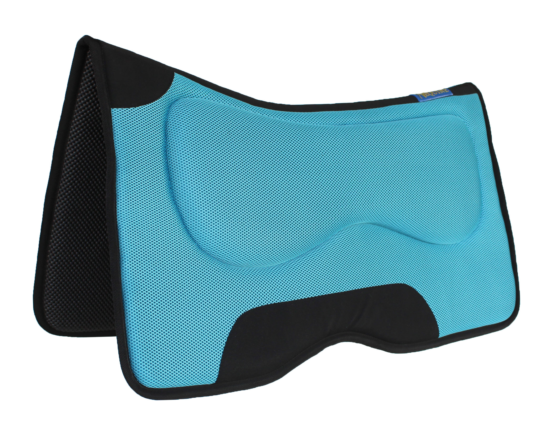 Challenger Horse Saddle Pad Western Contoured Neoprene Shock Absorbing Saddle