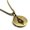 Gold, variant on Stainless Steel Year of the Rooster Zodiac Round Medallion Pendant Necklace