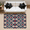 Multicolour 4, variant on CURLYOOT Christmas Area Rug 3x5 Ft Rugs for Entryway Entrance Kitchen, Washable Non Slip Green Snowflake Indoor Floor Carpet for Bedroom Living Room
