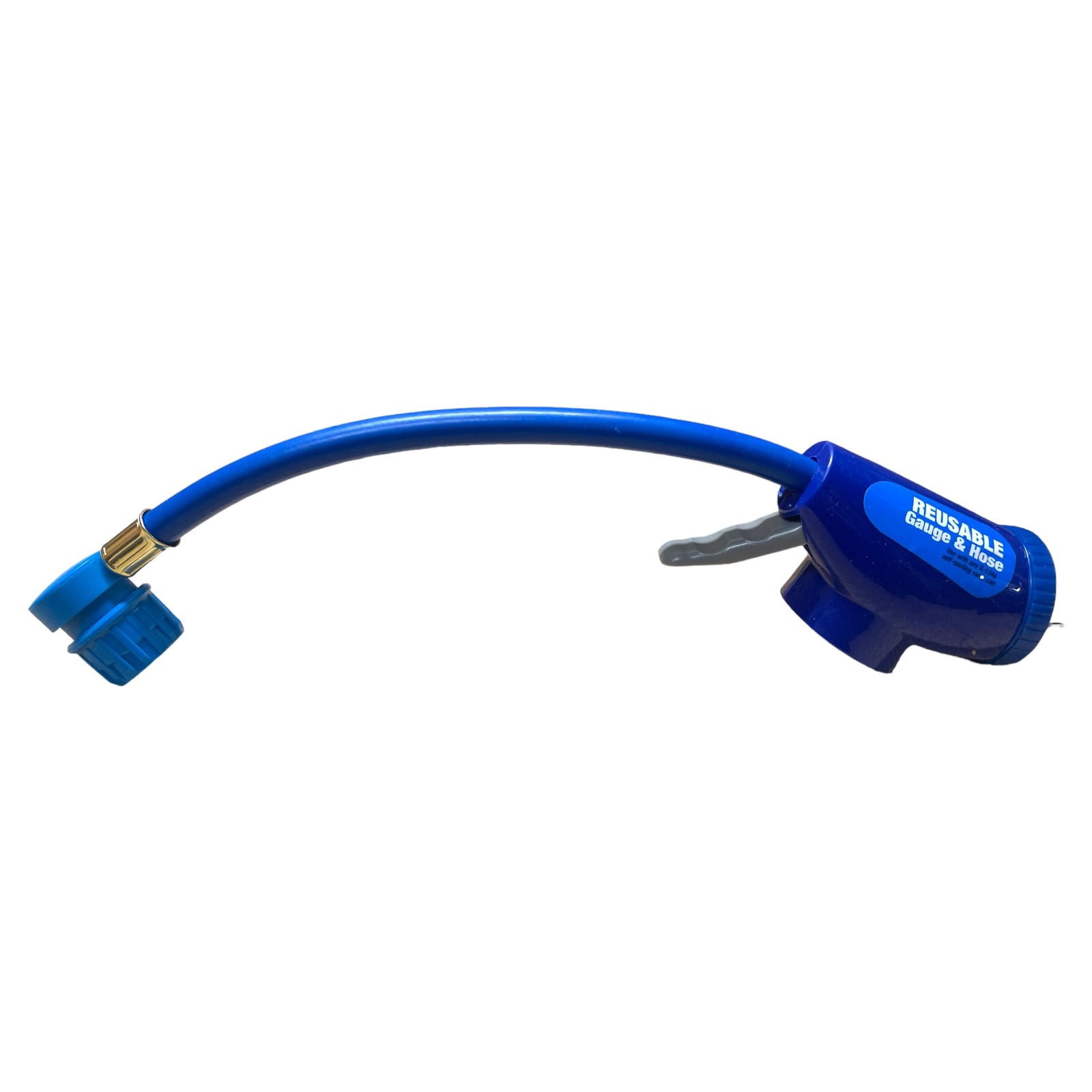 National Refrigerant R134a for MVAC use in a 12-Ounce Self-Sealing Container with Gauge and Hose Dispenser
