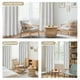 thumbnail image 5 of Cortinas Joydeco Blancas Boho 244 cm Alto 2 Paneles Semi Translúcidas, 5 of 9