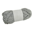 thumbnail image 2 of Glow in The Dark Yarn Big Twist Yarn Crochet Thread Glow Yarn for Knitting DIY Glow Yarn Glow Crafts Sewing Beginners Glow Yarn for Knitting Crocheting Gray, 2 of 9