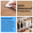 thumbnail image 4 of GORILLA GRIP Shelf Liner, DuraGuard Ribbed Waterproof Drawer, Cabinet Protection, 12x20, Clear, 4 of 10
