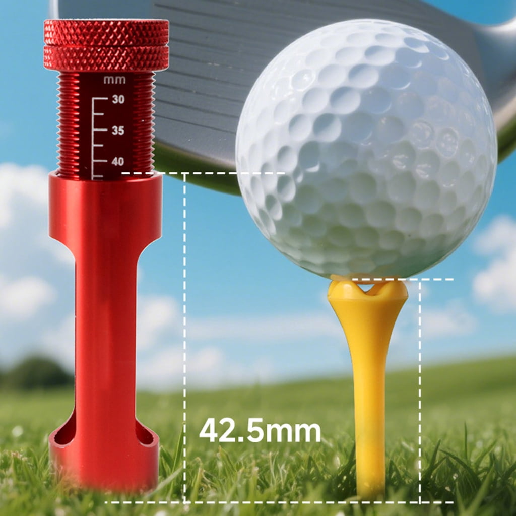 WINDLAND Adjustable Golf Tees Height Tool Precisions Tees Height Setter Easy to Use