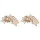 thumbnail image 2 of 20X Formas de Estrella de Madera, Etiquetas Artesanales de Madera con Agujero (10 Cm), 2 of 5