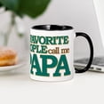 thumbnail image 4 of CafePress - My Favorite People Call Me Papa - 11 oz Ceramic Mug - Novelty Coffee Tea Cup, 4 of 6