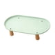 thumbnail image 4 of Soporte elevado antideslizante para comedero de gatos, estación de alimentación lavable. Verde 38cmx21cm, 4 of 9