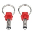 thumbnail image 3 of Keg Pressure Relief Valve, Pressure Relieve Valves 2Pcs Durable Stainless Steel Plastic Easy Releasing Wide Application  For Brewing Red,Green, 3 of 8