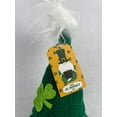thumbnail image 4 of Saint Patrick’s Day Plush Gnome with Fuzzy Pom Pom Hat, 4 of 5