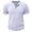 White,#002, variant on Men's Henley Shirt Short Sleeve Vertical Ribbed Textured T-Shirt 4 Button Placket Regular Fit Casual Summer Tops for Daily Wear,XL