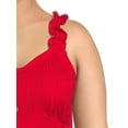 thumbnail image 4 of No Boundaries Juniors' Plus Size Button Front Tank Top, 4 of 5