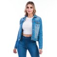 thumbnail image 2 of Chamarra De Mezclilla Stretch Para Mujer Azul Claro Opp´s Jeans Opps Jeans Chamarra Azul Claro Dama, 2 of 5