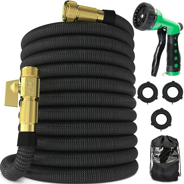 Lilvigor Flexible and Expandable Garden Hose Strongest Triple Latex
