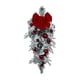 thumbnail image 1 of Corona Navideña Artificial Corona para Puerta Ornamento Colgante Guirnalda Decorativa Hecha de PP y Flockado Adecuada para Regalos Hogar, 1 of 9