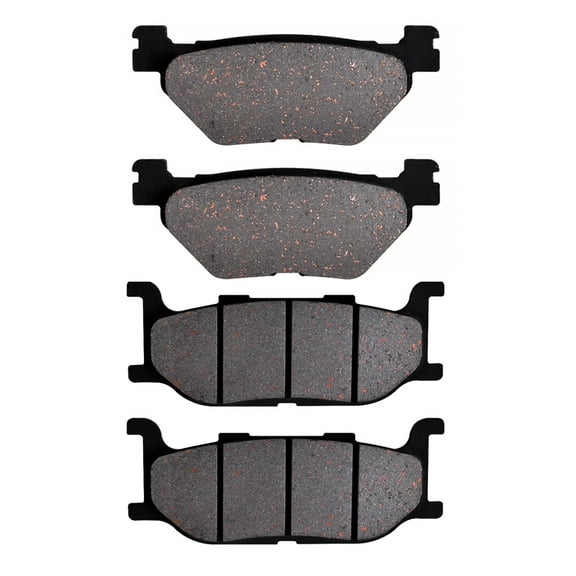GFYSHIP For YAMAHA XP 500 N/P/R T-Max / SCR 950 (XVS 950 XR-A) / XVS 950 A Midnight Star / XVS 950 (V-Star 950) / XVS 950 (V-Star 950 Tourer) Motorcycle Front Rear Brake Pads Organic Disc (Front Rear)