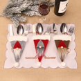 thumbnail image 1 of Set of 3 Christmas cutlery bags - Old Forest, Kitchen cutlery holders, Christmas cutlery bags, table decorations for the home, 1 of 5