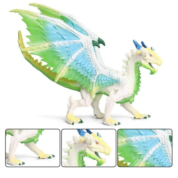 Ice Dragons Figurine d'Action Jouet Ice Dragons Figurine d'Action Jouet pour Enfants Modèle de Dinosaure Cadeau d'Anniversaire pour Enfants Jouets