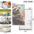 thumbnail image 2 of Coolnut Racoon on Tree Hand Towels 2 Pieces 16×28 inches, Cotton Bath Towel Water Absorbent Lightweight Quickdry Towels for Bathroom Ktichen Travel Gym, 2 of 6