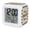 Black, Beige, White, variant on Black Sweet Home Digital Alarm Clock for Bedrooms, Smart LED Alarm Clock with 7 Color Changing Night Light, Modern Art Black White Checkered Silent Wake Up Clocks for Sleep Study Cooking 3.2"x3.2"