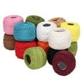 thumbnail image 4 of Embroidery Thread, Wide Application High Gloss Crochet Thread Premium Cotton Rich Colors  For DIY For Hat For Scarve, 4 of 8