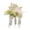 Milky White, variant on Yihuala Wedding Bouquets Artificial Flower Bridal Bouquets for Wedding Table Centerpieces Ceremony Anniversary Photography
