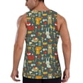 thumbnail image 3 of Haiem Cute Animal Forest Men Workout Tank Top Gym Bodybuilding Sleeveless Muscle T Shirts Athletic Tank Breathable Workout Shirt-4X-Large, 3 of 9