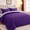 Purple & Lavender, variant on Sasttie 7 Pieces Queen Comforter Set, Reversible Bed in a Bag, All Season Bedding Set with Comforter, Flat Sheet, Fitted Sheet, Pillowcases & Shams, Purple & Lavender