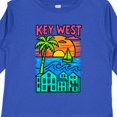 thumbnail image 4 of Inktastic Key West Sunset Tropical Vibes Boys or Girls Long Sleeve Toddler T-Shirt, 4 of 5