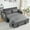 Gray, variant on Jopath Convertible Sofa Bed,3 in 1 Sleeper Sofa with 2 Pillows and Adjustable Backrest for Living Room Office,Green