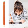 thumbnail image 2 of EeaseCA 1 Pce Crayon en Silicone Carotte Étui de Protection Compatible pour Apple Pencil 1/2, 2 of 7